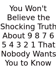 You Won't Believe The Shocking Truth About 9 8 7 6 5 4 3 2 1 That Nobody Wants You To Know